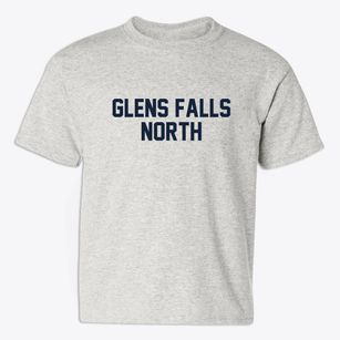 Glens Falls North New York Classic Block Youth T-shirt