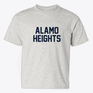 Alamo Heights Texas Classic Block Youth T-shirt