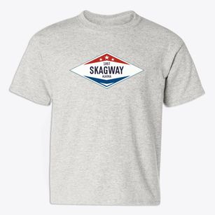 Skagway Alaska Diamond Star Youth T-shirt