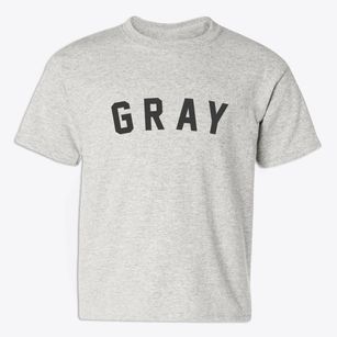 Gray Tennessee Classic Curve Youth T-shirt