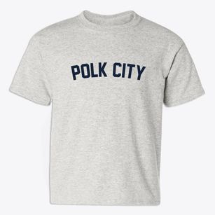 Polk City Iowa Classic Curve Youth T-shirt