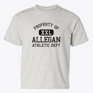 Allegan Michigan Athletic Dept Youth T-shirt