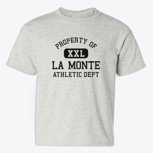 La Monte Missouri Athletic Dept Youth T-shirt