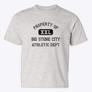 Big Stone City South Dakota Athletic Dept Youth T-shirt
