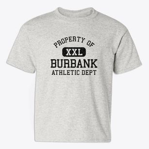 Burbank California Athletic Dept Youth T-shirt