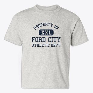 Ford City California Athletic Dept Youth T-shirt