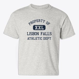 Lisbon Falls Maine Athletic Dept Youth T-shirt