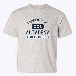 Altadena California Athletic Dept Youth T-shirt