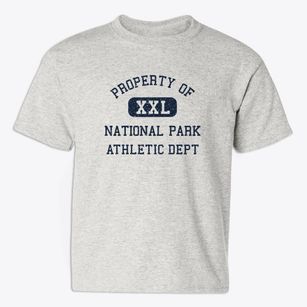 National Park New Jersey Athletic Dept Youth T-shirt