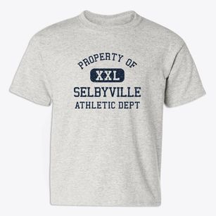 Selbyville Delaware Athletic Dept Youth T-shirt