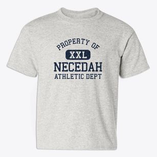 Necedah Wisconsin Athletic Dept Youth T-shirt