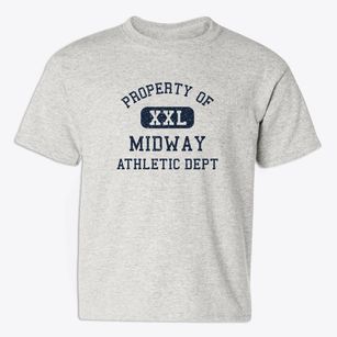 Midway Arkansas Athletic Dept Youth T-shirt