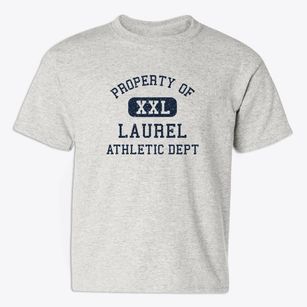 Laurel Nebraska Athletic Dept Youth T-shirt
