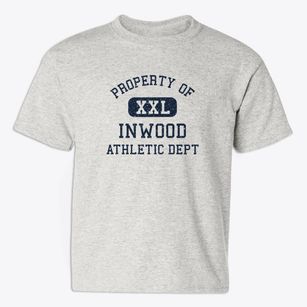 Inwood Iowa Athletic Dept Youth T-shirt