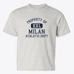 Milan Georgia Athletic Dept Youth T-shirt