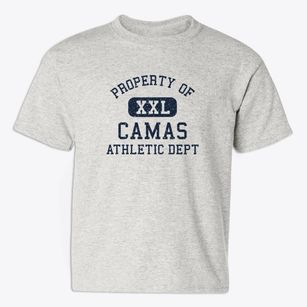 Camas Washington Athletic Dept Youth T-shirt