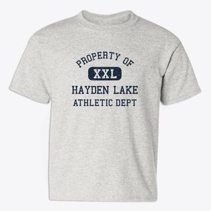 Hayden Lake Idaho Athletic Dept Youth T-shirt