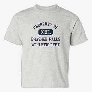 Brasher Falls New York Athletic Dept Youth T-shirt