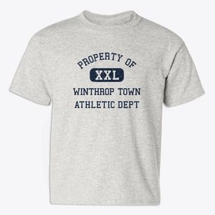 Winthrop Town Massachusetts Athletic Dept Youth T-shirt
