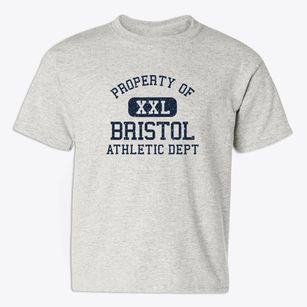 Bristol South Dakota Athletic Dept Youth T-shirt