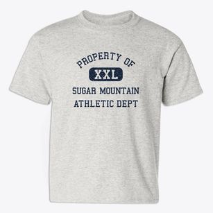 Sugar Mountain North Carolina Athletic Dept Youth T-shirt