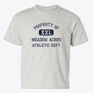 Meadow Acres Wyoming Athletic Dept Youth T-shirt
