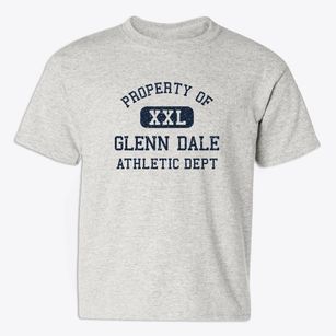 Glenn Dale Maryland Athletic Dept Youth T-shirt