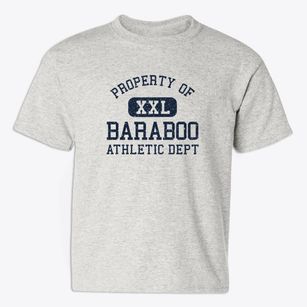 Baraboo Wisconsin Athletic Dept Youth T-shirt