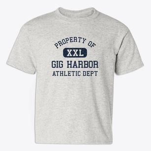 Gig Harbor Washington Athletic Dept Youth T-shirt