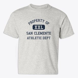 San Clemente California Athletic Dept Youth T-shirt