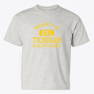 Tichigan Wisconsin Athletic Dept Youth T-shirt