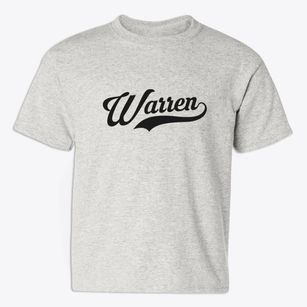 Warren Massachusetts Vintage Team Youth T-shirt
