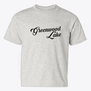 Greenwood Lake New York Vintage Team Youth T-shirt