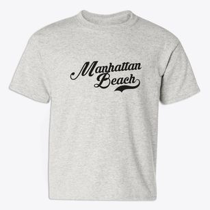 Manhattan Beach California Vintage Team Youth T-shirt