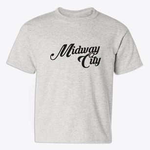 Midway City California Vintage Team Youth T-shirt