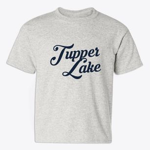 Tupper Lake New York Vintage Team Youth T-shirt