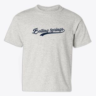 Boiling Springs North Carolina Vintage Team Youth T-shirt