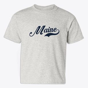 Maine Wisconsin Vintage Team Youth T-shirt