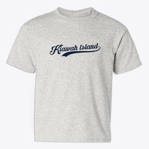 Kiawah Island South Carolina Vintage Team Youth T-shirt