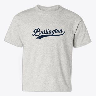Burlington Iowa Vintage Team Youth T-shirt
