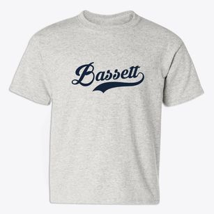 Bassett Iowa Vintage Team Youth T-shirt