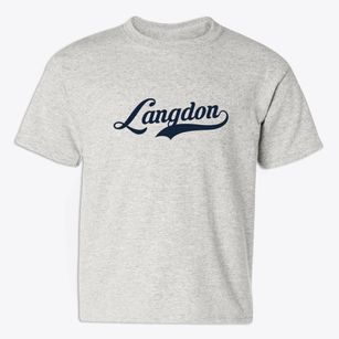 Langdon Kansas Vintage Team Youth T-shirt