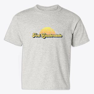 Fort Lauderdale Florida Sublime Sunset Youth T-shirt