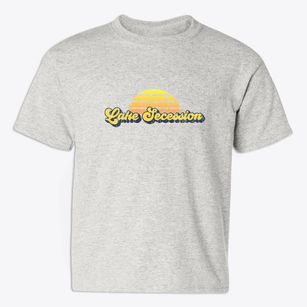 Lake Secession South Carolina Sublime Sunset Youth T-shirt