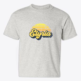 Elyria Nebraska Sublime Sunset Youth T-shirt
