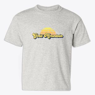 Gold Mountain California Sublime Sunset Youth T-shirt