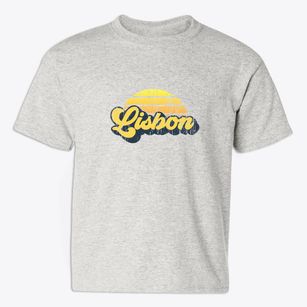 Lisbon Maine Sublime Sunset Youth T-shirt