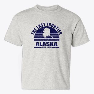  Alaska Sunset Youth T-shirt