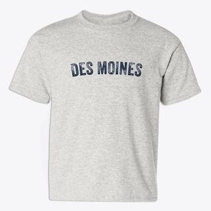 Des Moines New Mexico Timeless Retro Youth T-shirt