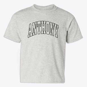 Anthony Texas Trendy Block Youth T-shirt
